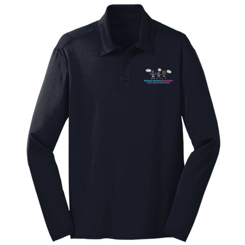 RCSD Speech-Language Special Education Silk Touch Performance Long Sleeve Polo Thumbnail