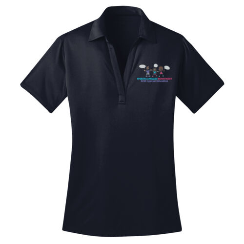 RCSD Speech-Language Special Education Ladies Silk Touch Performance Polo Thumbnail