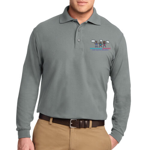 RCSD Speech-Language Special Education Silk Touch Long Sleeve Polo Thumbnail
