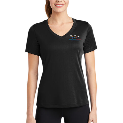 RCSD Speech-Language Special Education Printed Ladies PosiCharge ® Competitor V Neck Tee Thumbnail