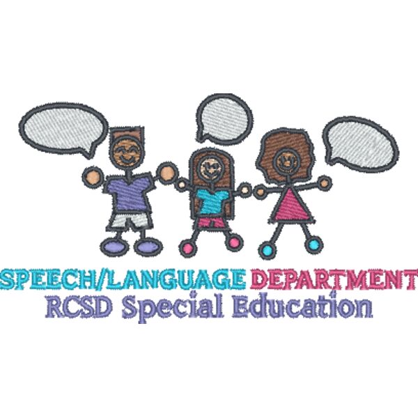 Speech-Language Department of RCSD Special Education Embroidery Thumbnail